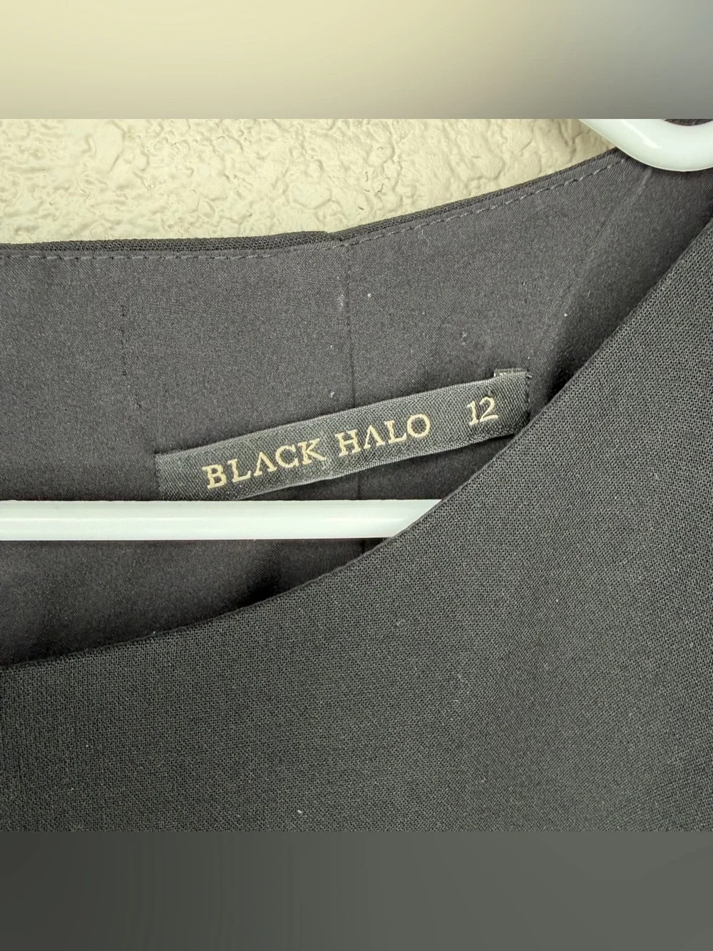 Black Halo Kacie Two Piece Maxi Dress Black Women’s Size 12 Crop Top Maxi Skirt